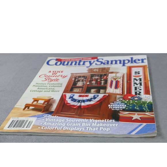 Country Sampler Magazine Summer 2025 A Slice of Country Style Americana Decor - Picture 2 of 6